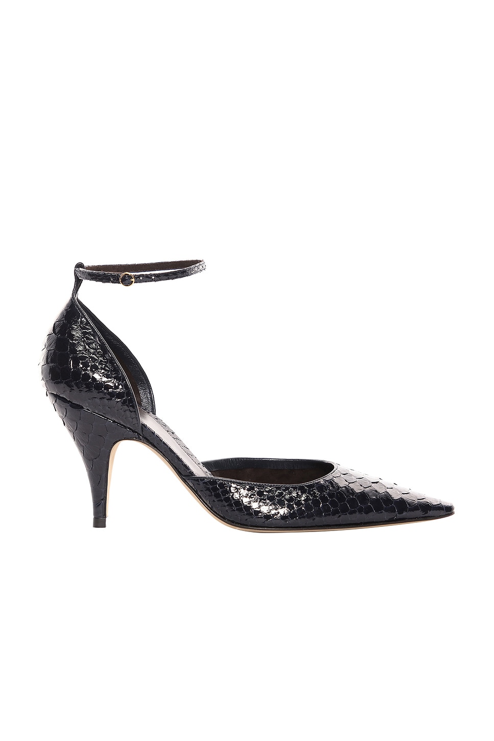 Shop The Row Uxor D'orsay Python Pump In Midnight