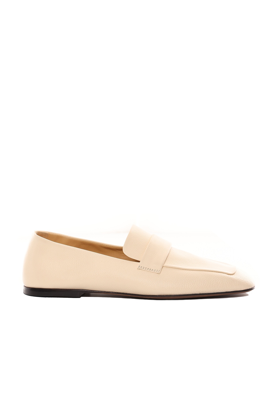 Square Loafer in Cream