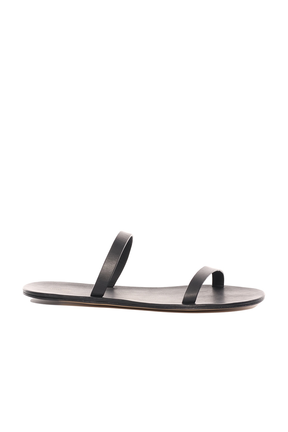 Image 1 of The Row Helena Sandal in Black