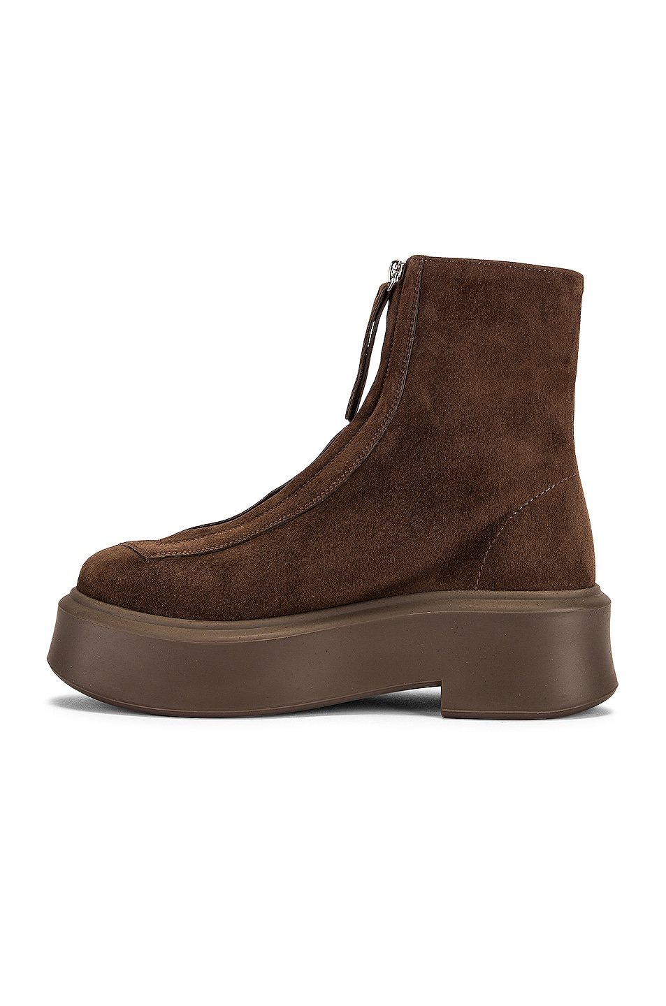 The Row Zipped Boots in Ash | FWRD