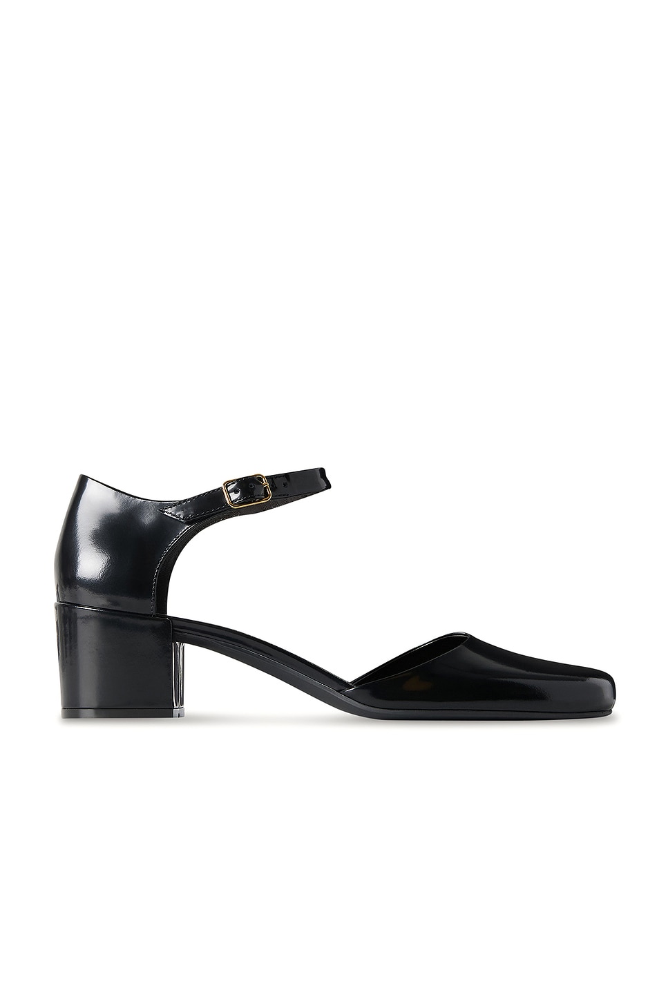 Image 1 of The Row Penelope Ankle Strap in Black