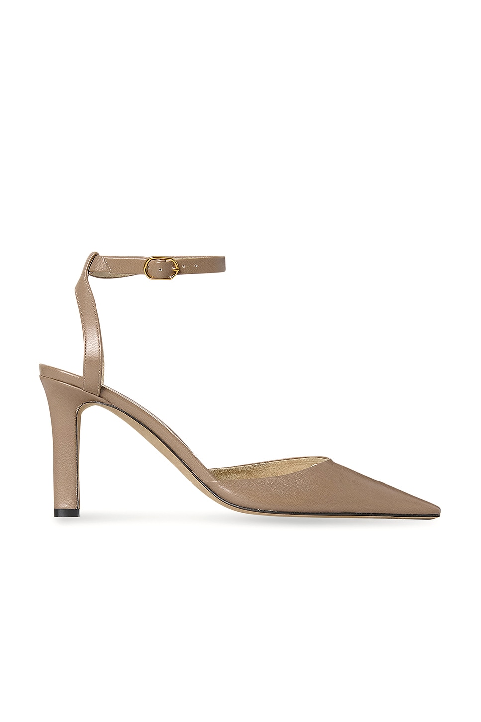 Image 1 of The Row Carla Ankle Strap 80 in Beige Grey