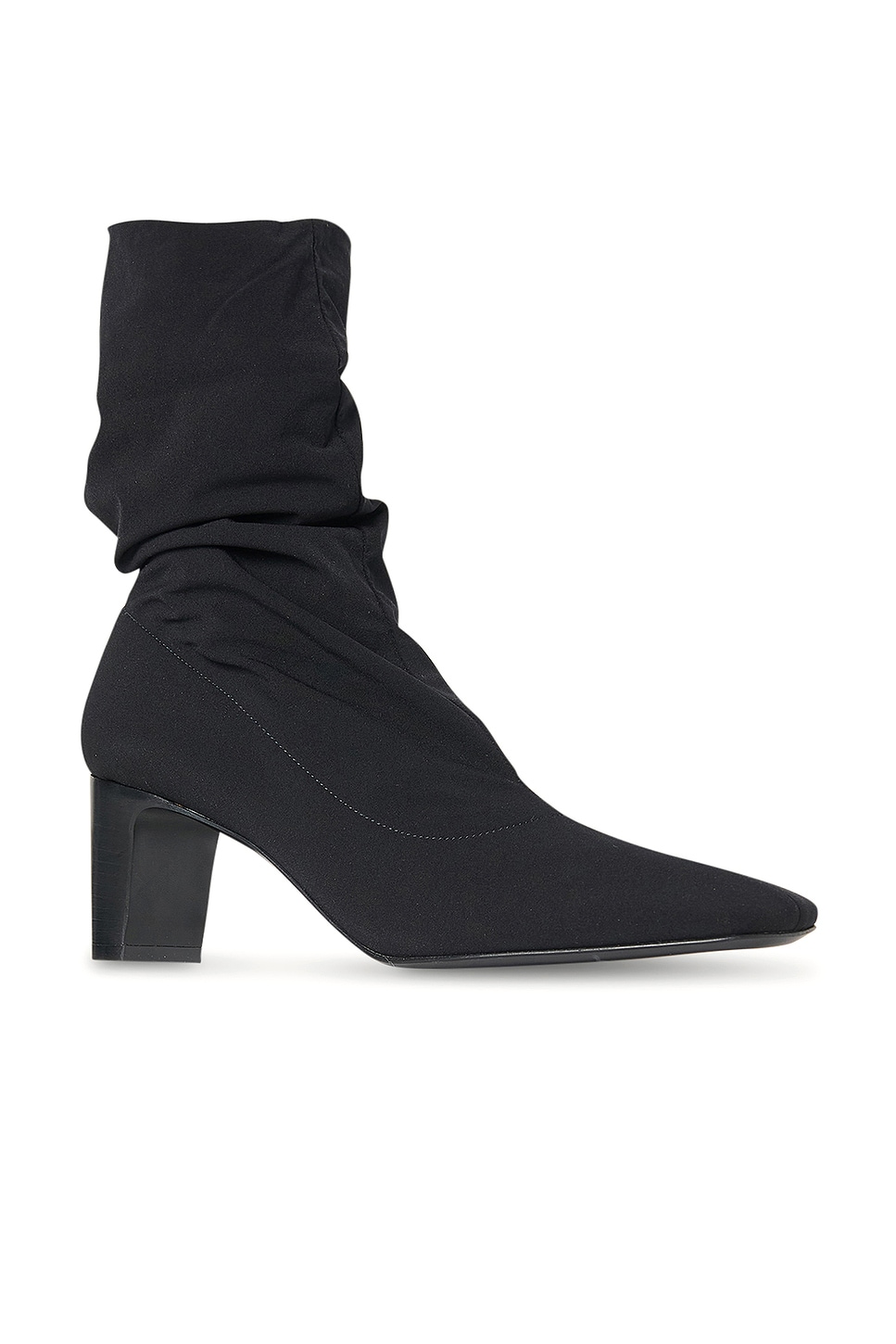 The Row 65mm Felice Stretch Ankle Boots In Black