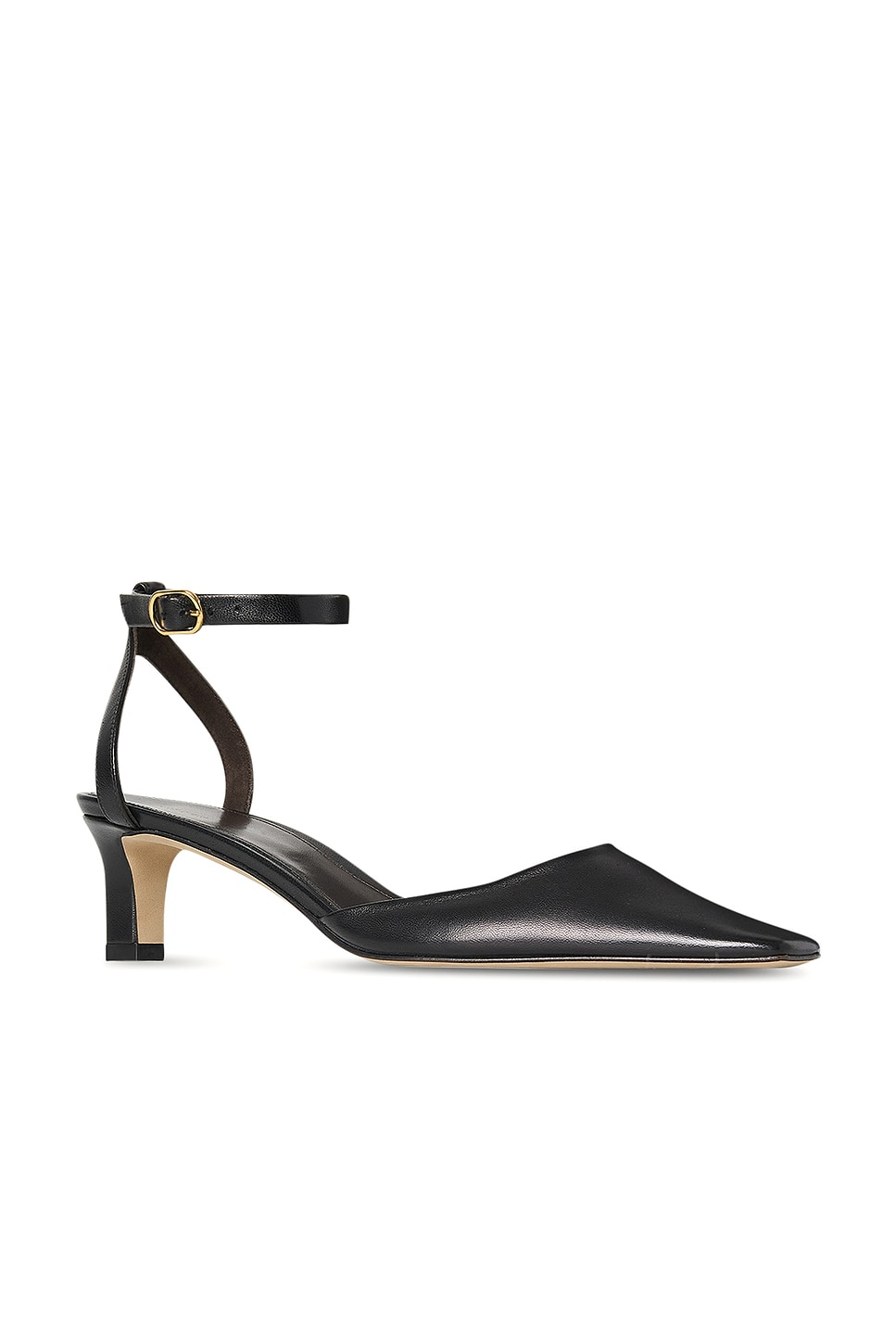 The Row Carla Ankle Strap 45 In Black
