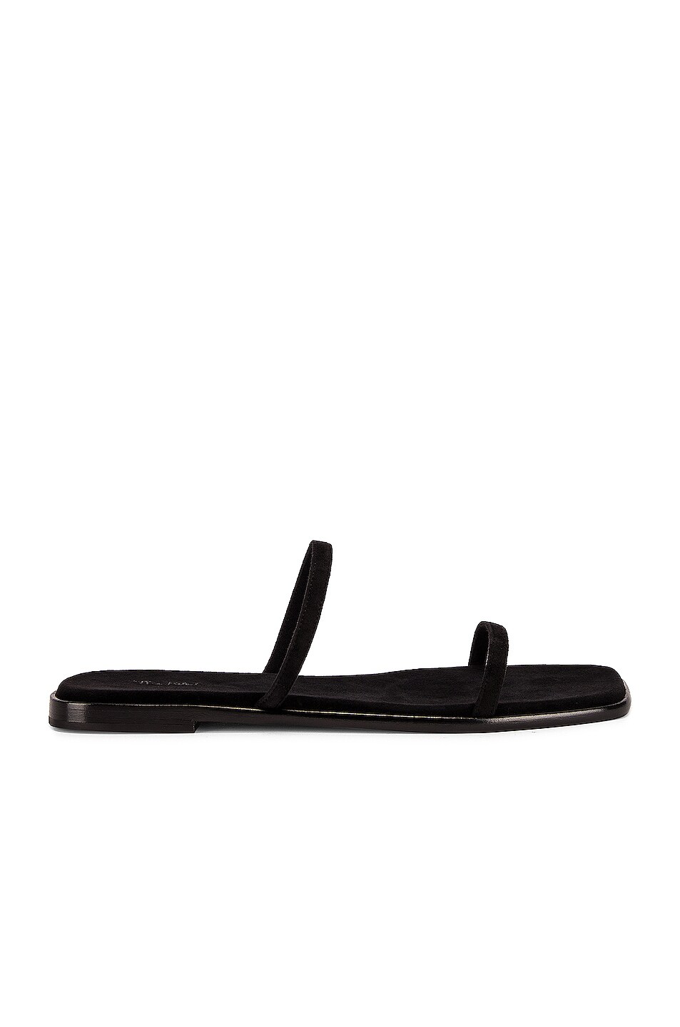 Image 1 of The Row Paloma Flat Sandals in Black