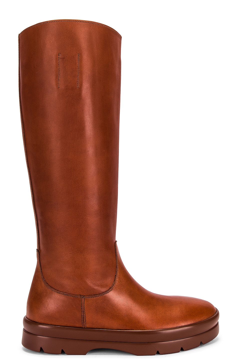 Image 1 of The Row Billie Boots in Saddle Brown