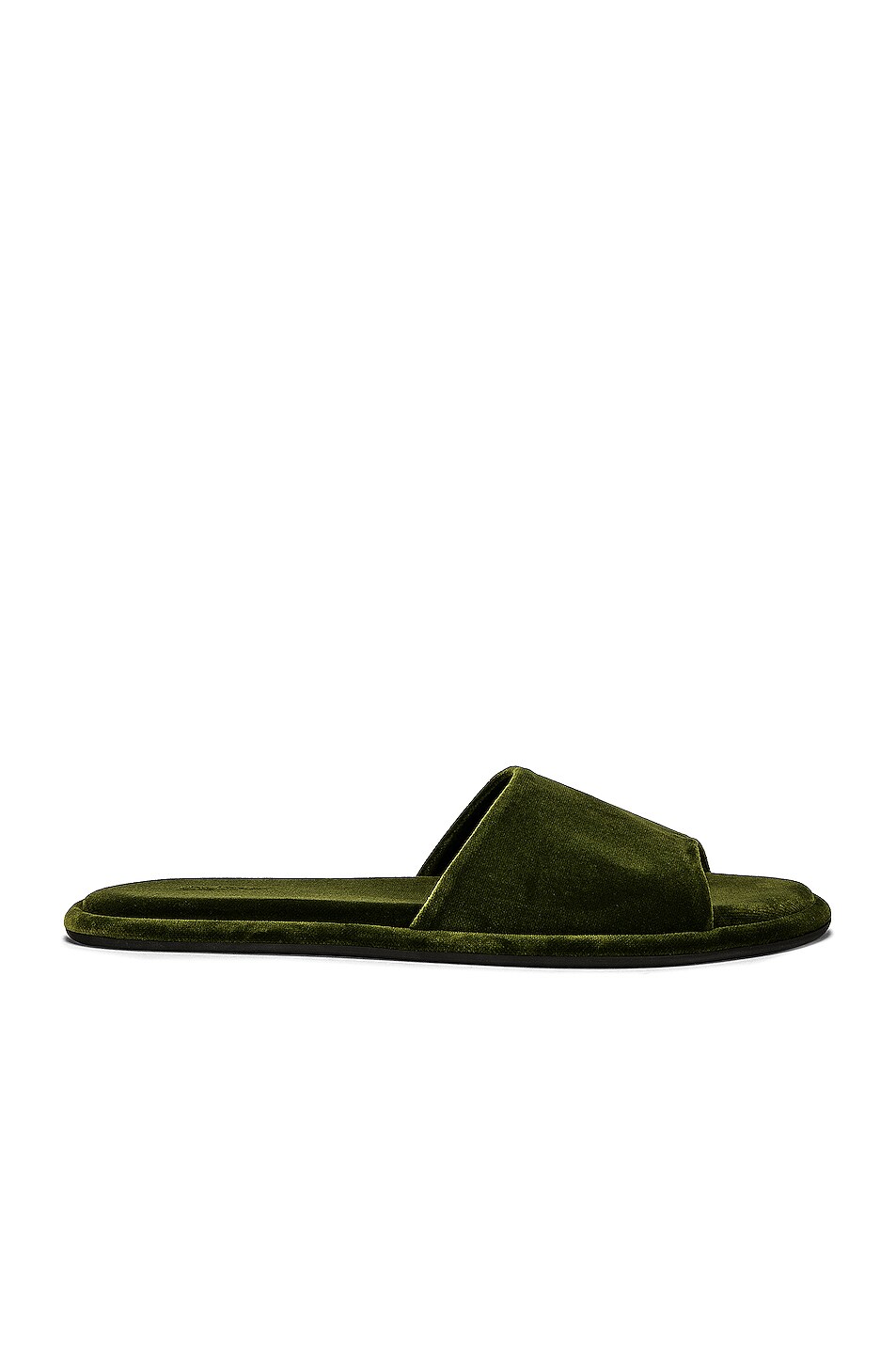 Image 1 of The Row Canal Slippers in Moss