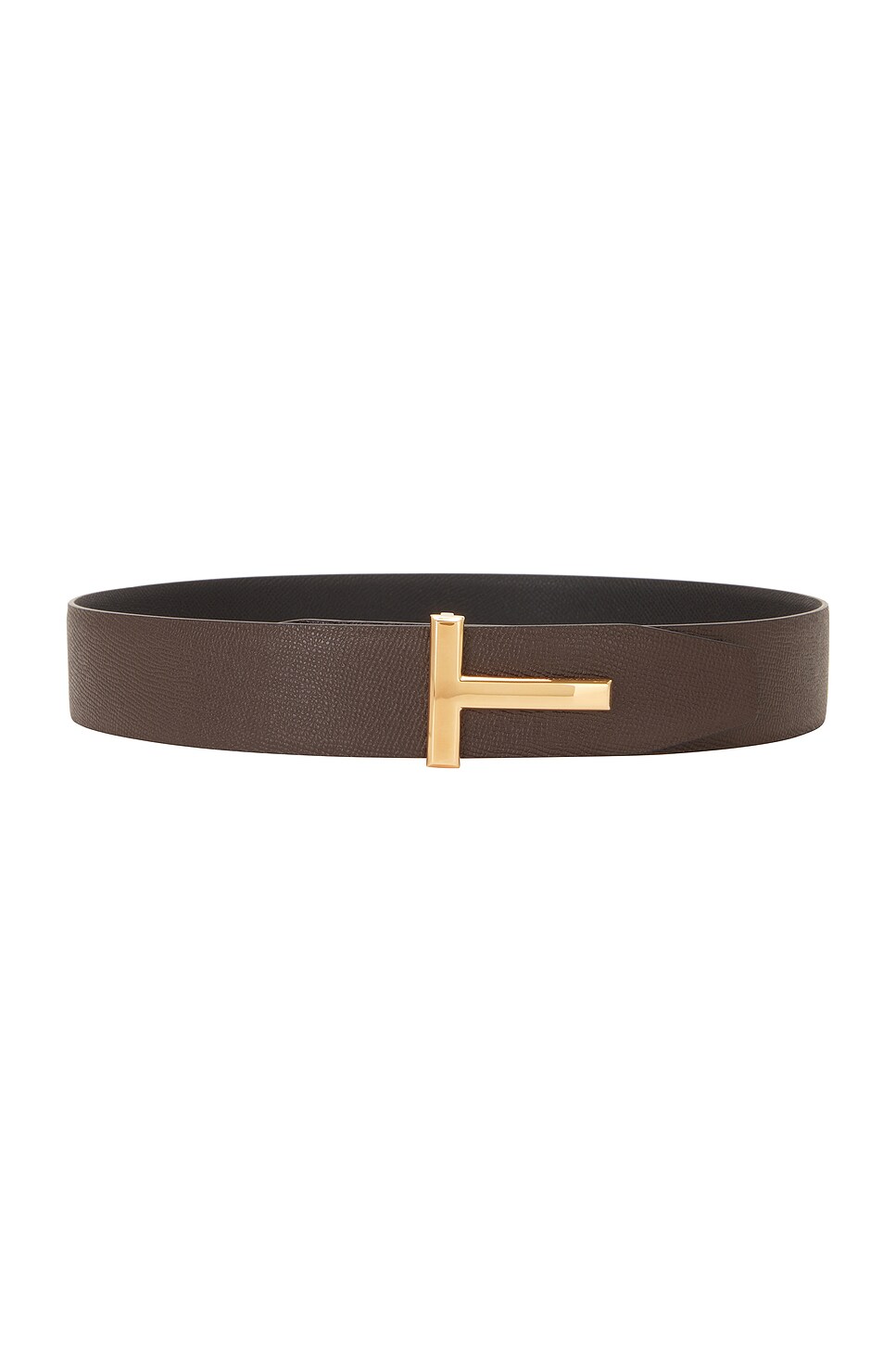 TOM FORD Small Grain Calf T Belt