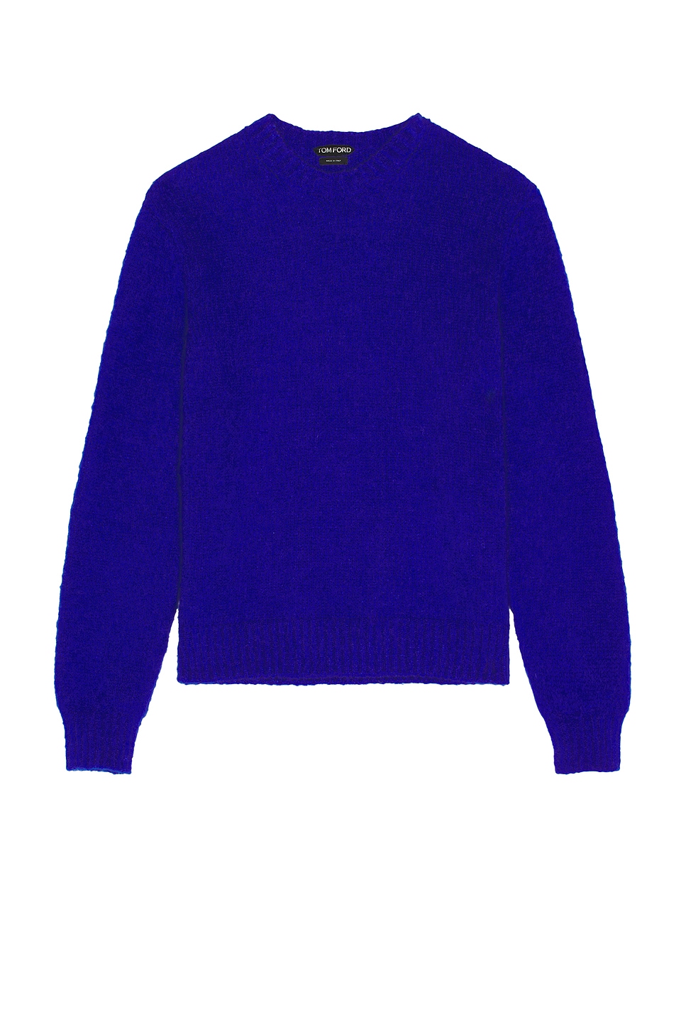 Image 1 of TOM FORD Pure Cashmere Crewneck in Electric Blue