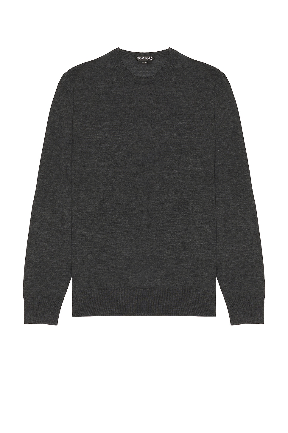 TOM FORD Ultrafine Merino Wool Oversized Crew Neck | Thumbnail 4 TOM FORD Ultrafine Merino Wool Oversized Crew Neck | Thumbnail 4