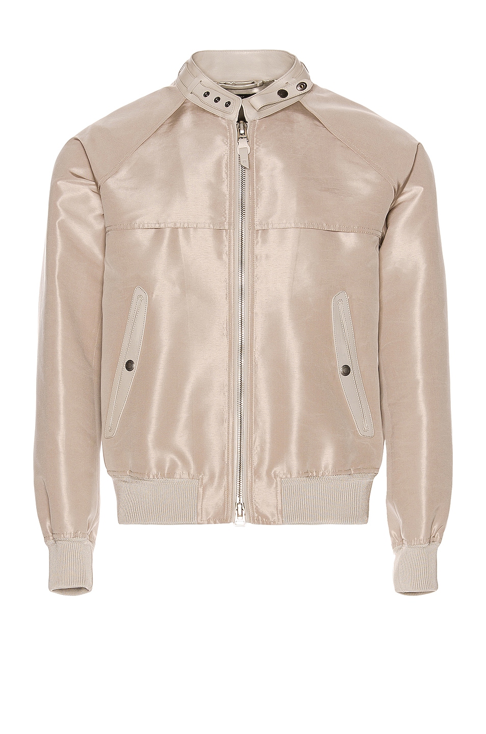 Image 1 of TOM FORD Bomber in Grey Stone