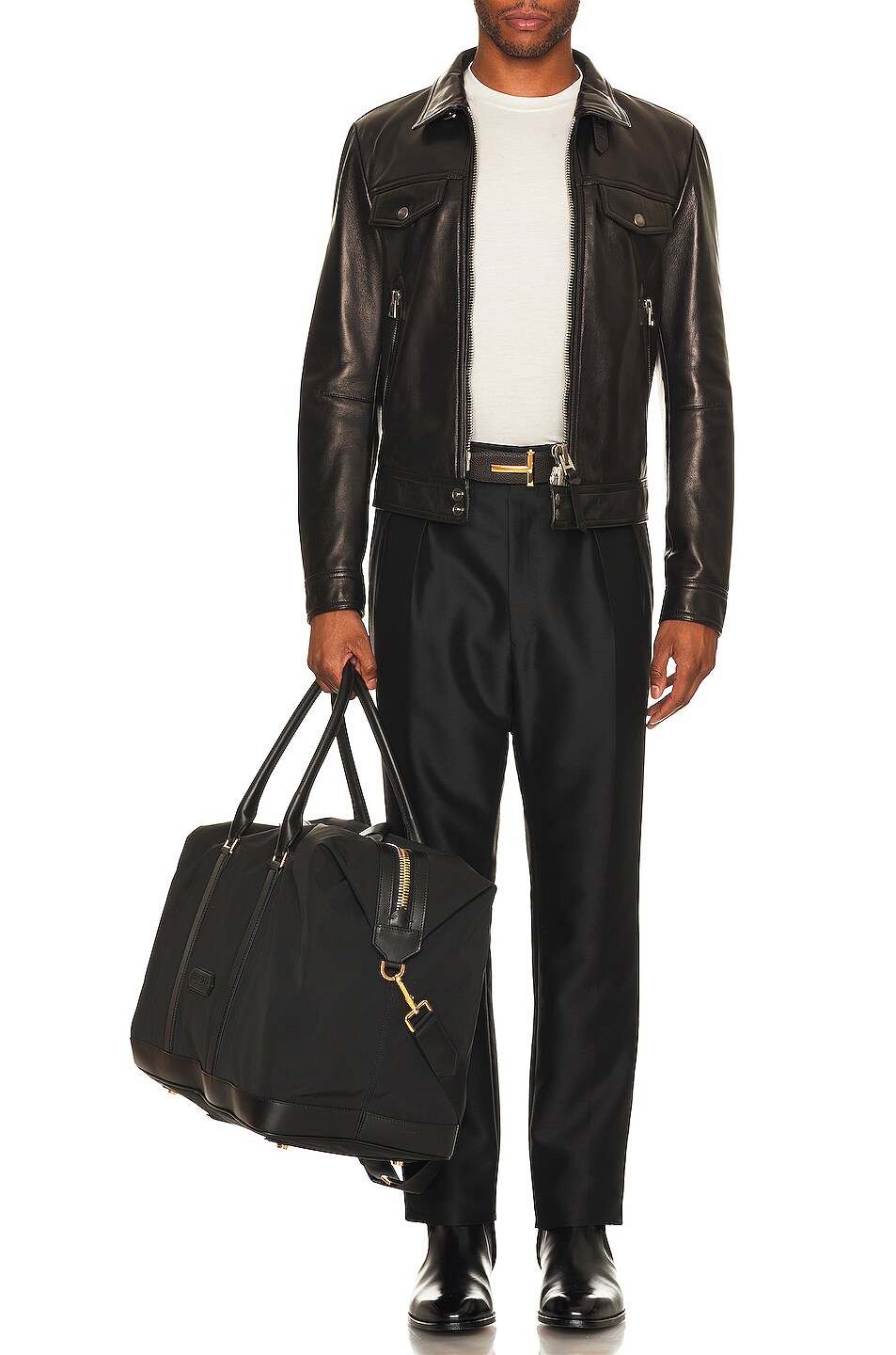 Image 1 of TOM FORD Nappa Vega Jacket in Black