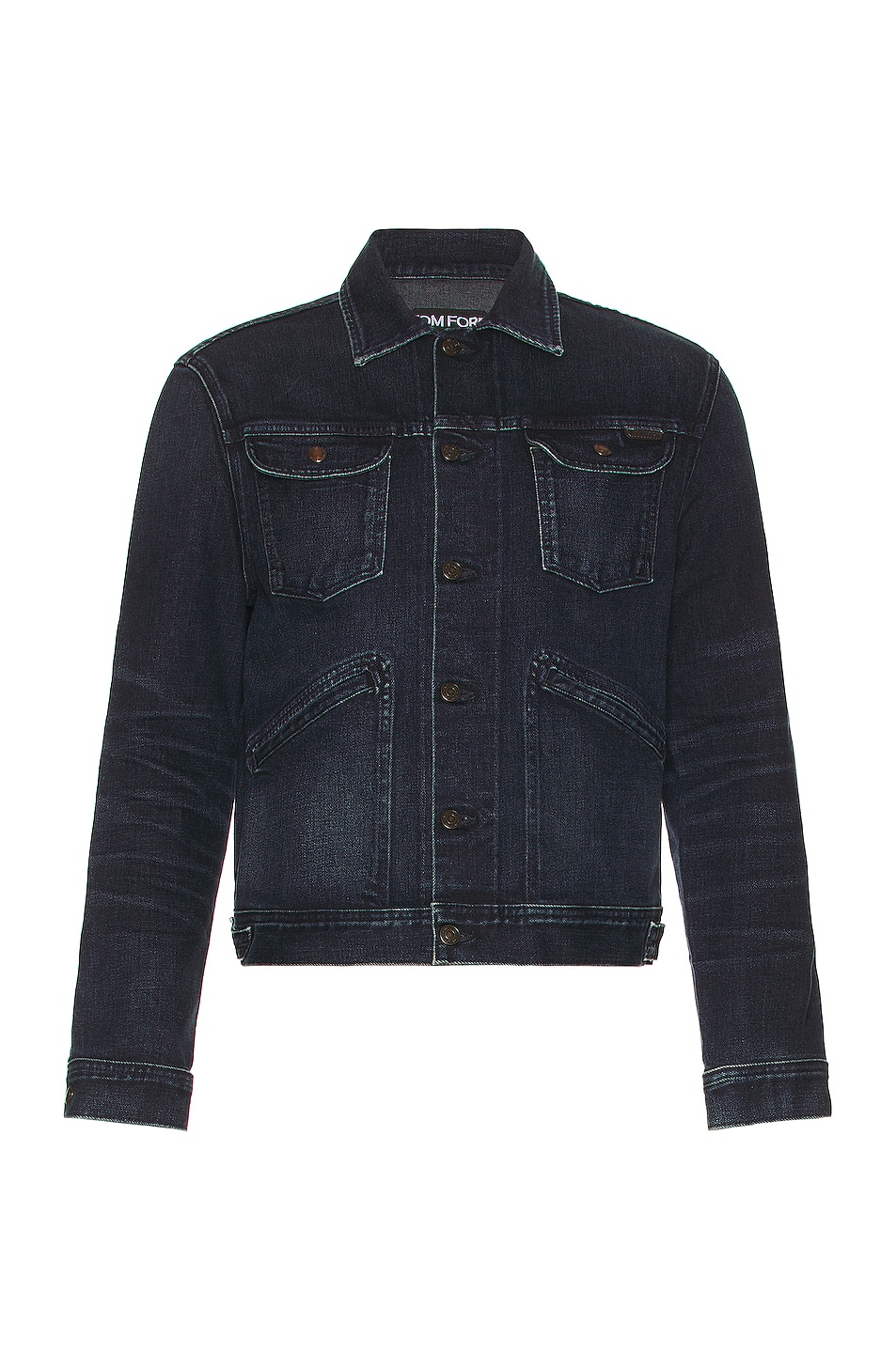 Image 1 of TOM FORD Iconic Denim Comfort Jacket in Denim