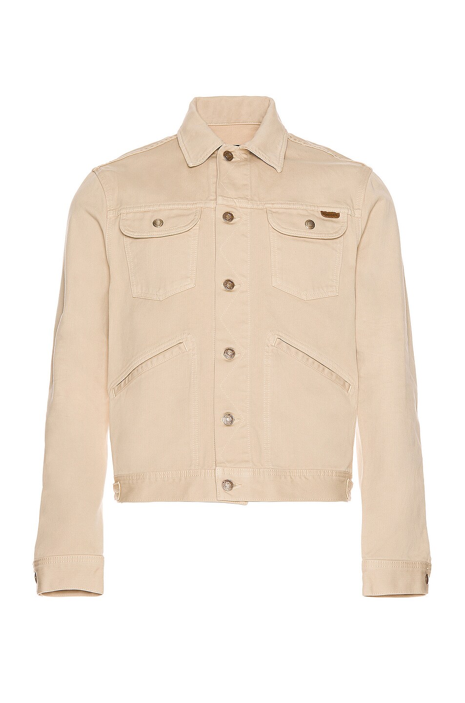 Image 1 of TOM FORD Western Cord Iconic Jacket in Chalk