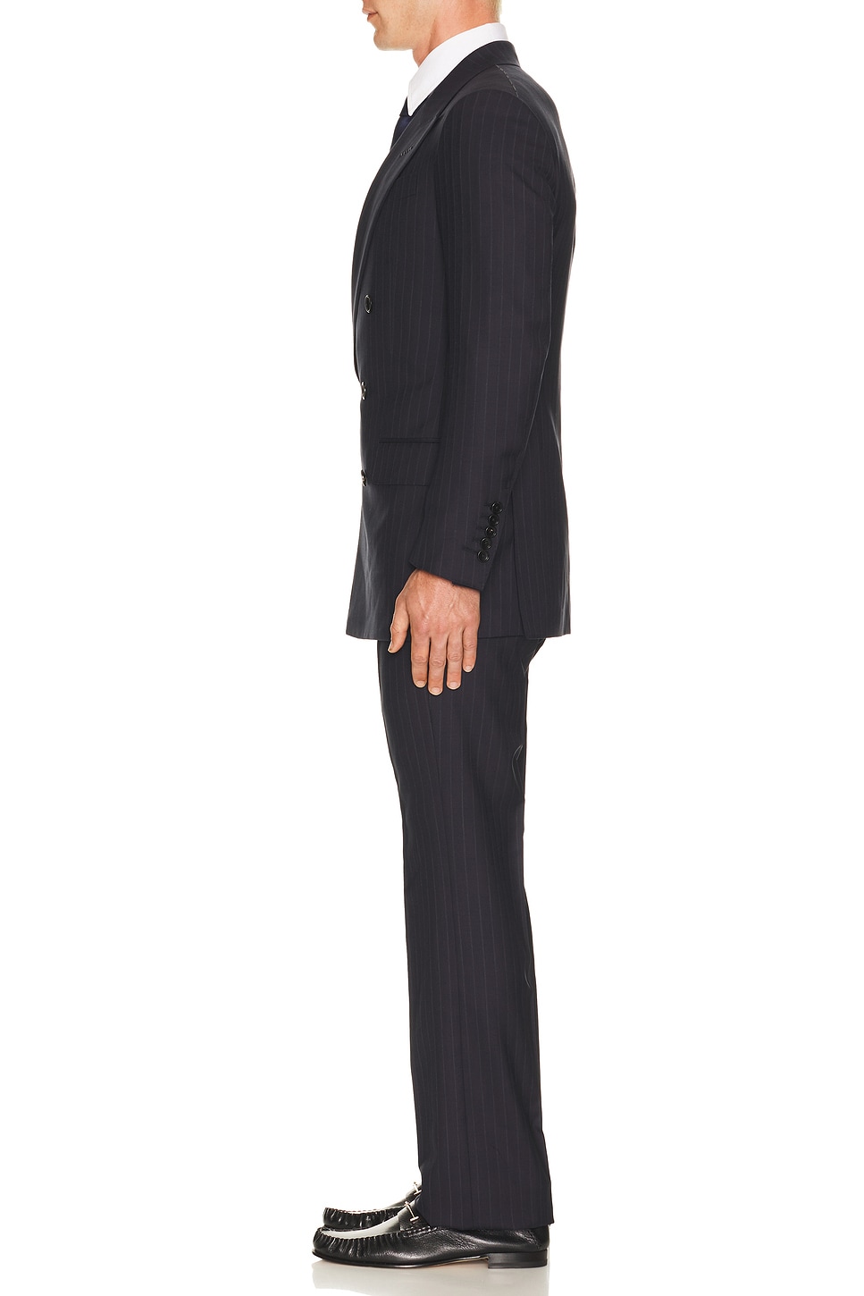 TOM FORD Clear Cut Herringbone Stripe Suit | Thumbnail 2