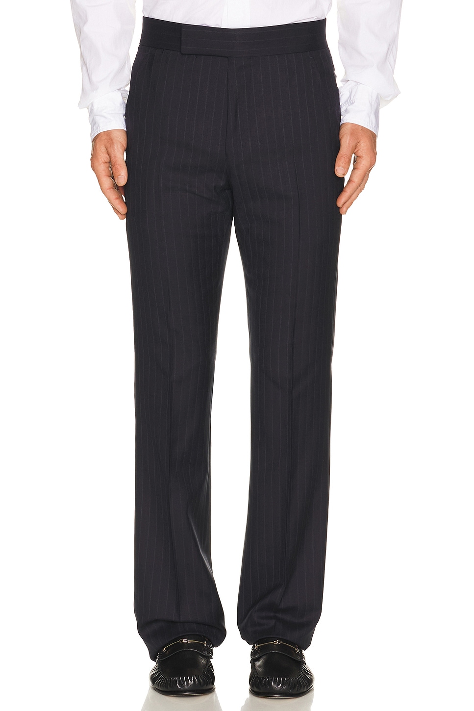 TOM FORD Clear Cut Herringbone Stripe Suit | Thumbnail 4