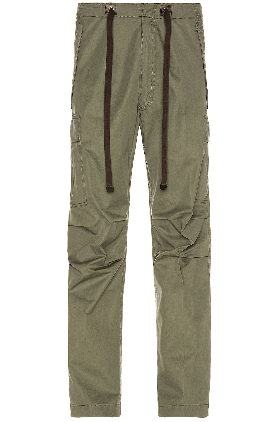 Image 1 of TOM FORD Parachute Drawstring Combat Pant in Washed Sage
