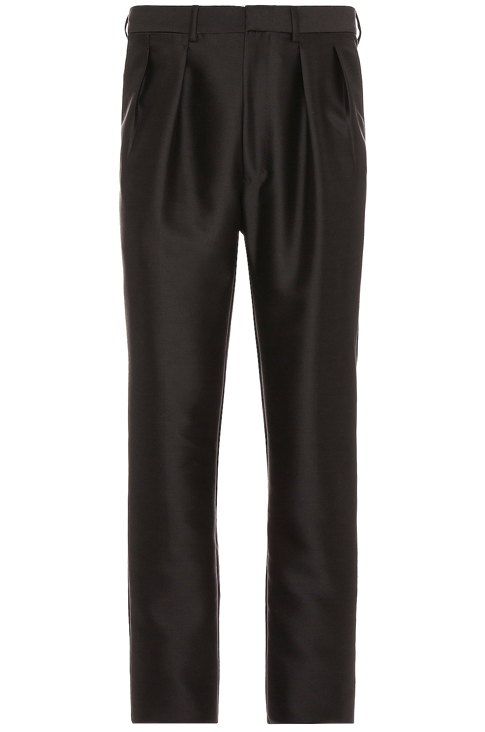 Image 1 of TOM FORD Reverse Twill Trouser in Black