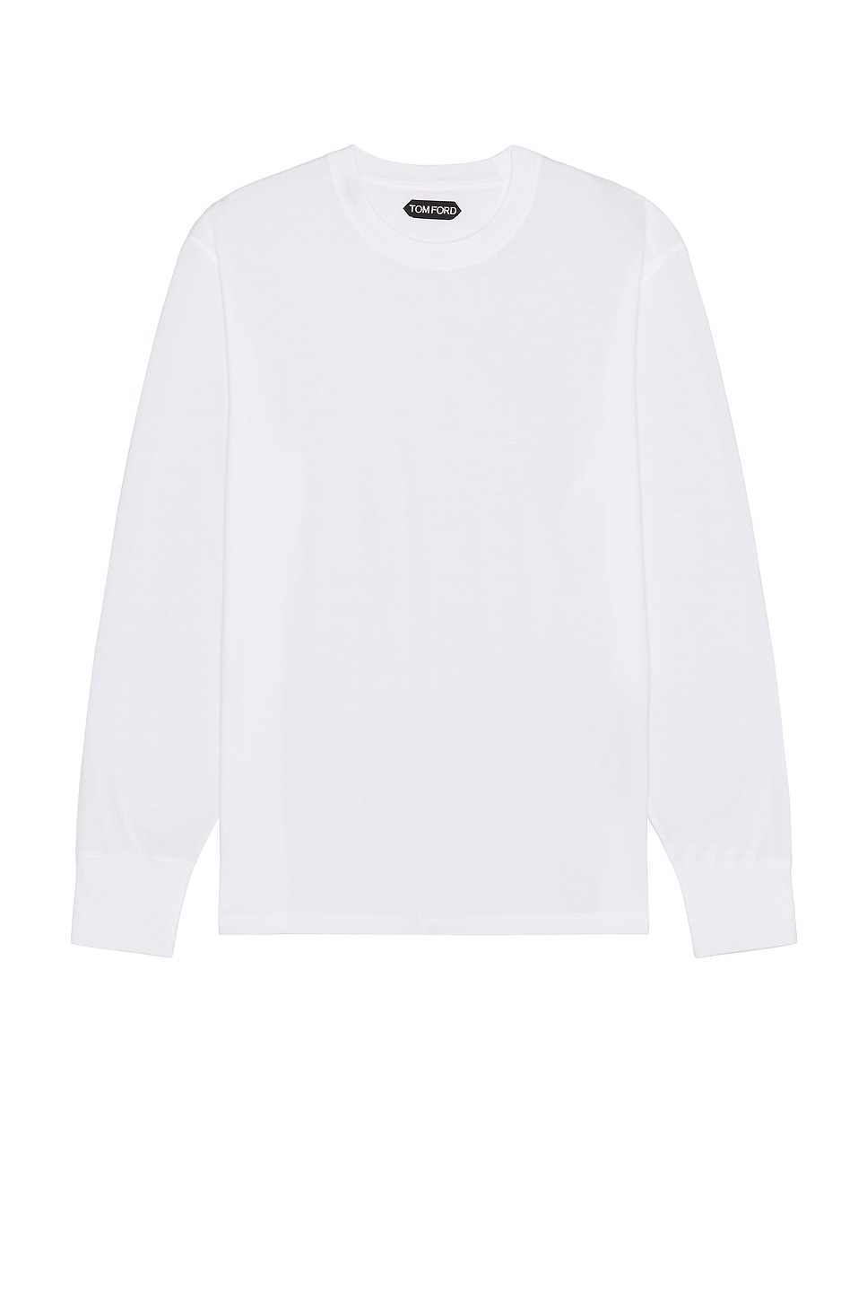 Crew Neck Tee in White