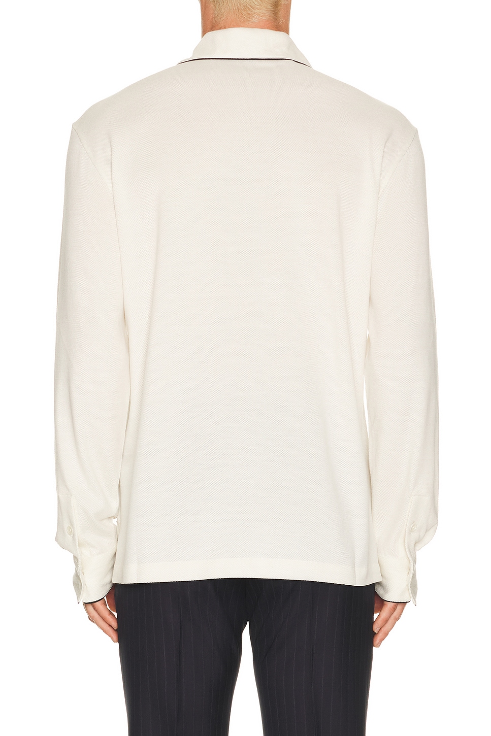 TOM FORD Cotton Silk Piquet Polo | Thumbnail 2