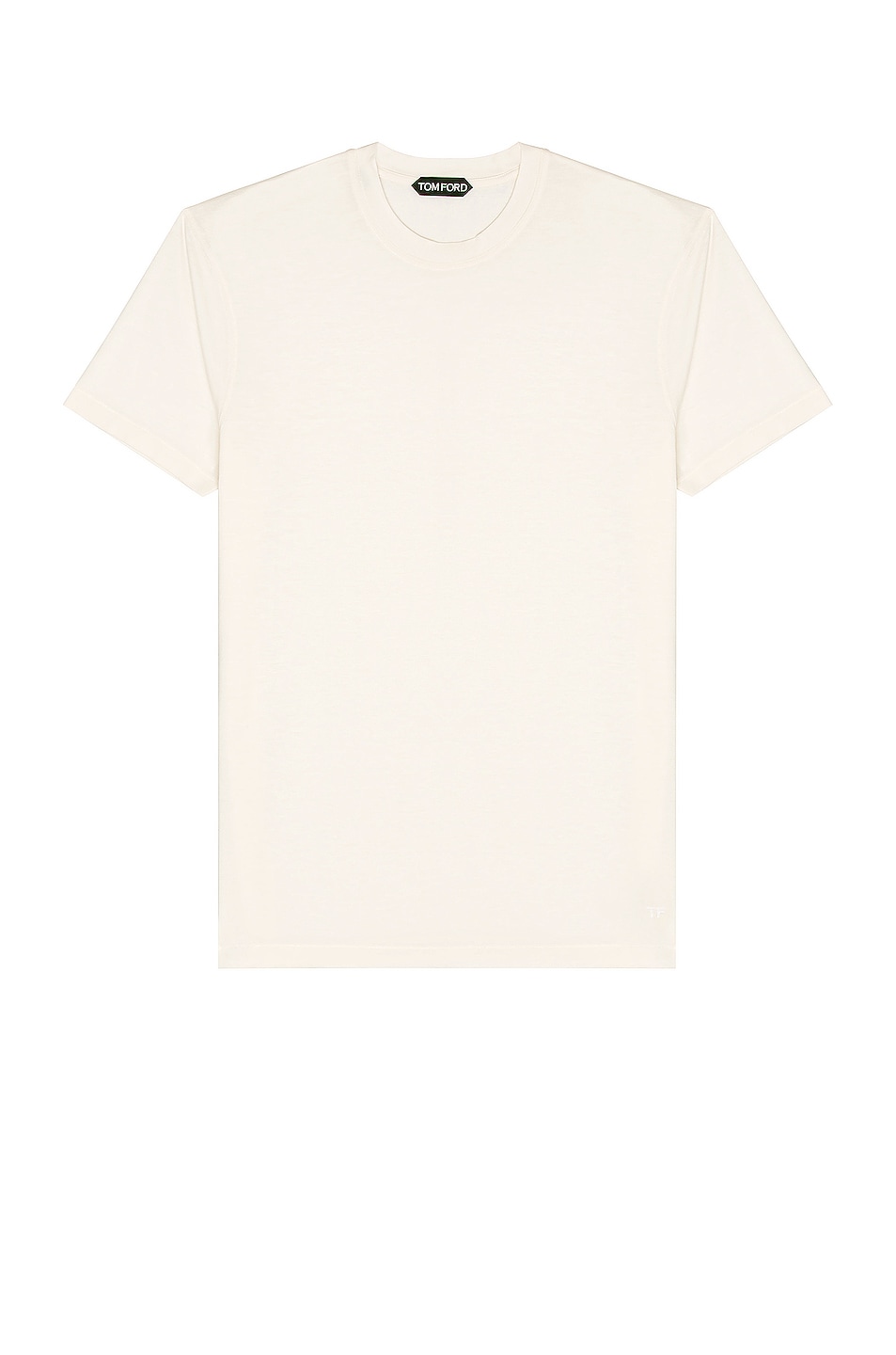 Image 1 of TOM FORD Viscose Cotton T-Shirt in Natural