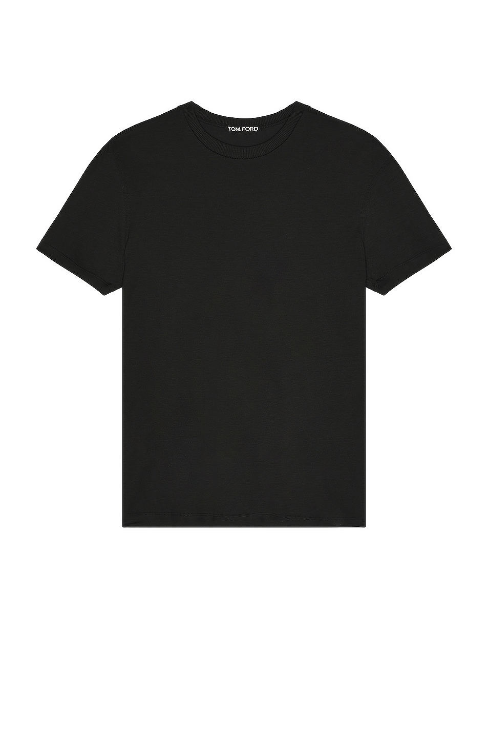 Image 1 of TOM FORD Short Sleeve T-Shirt in Black