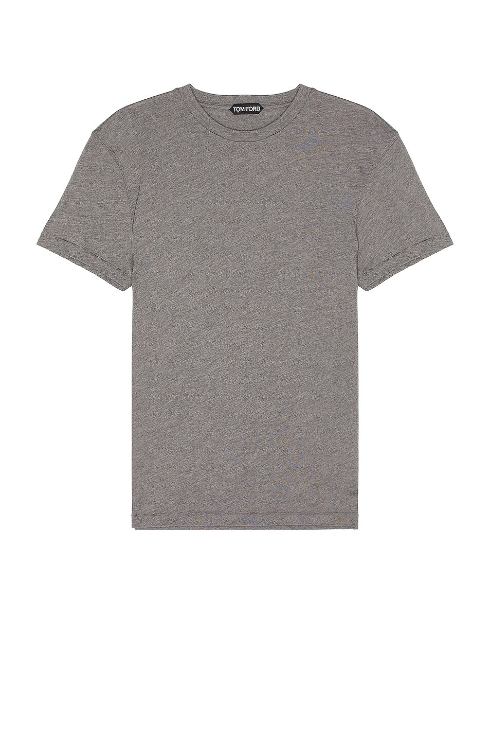 Image 1 of TOM FORD Cotton Blend Ss Crew Neck in Grey