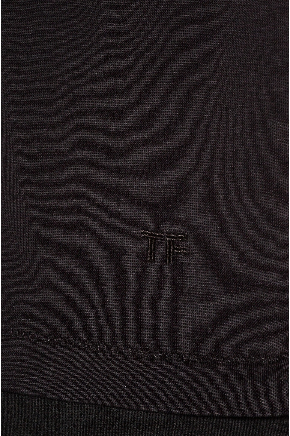 Image 1 of TOM FORD Viscose Cotton Tee in Black