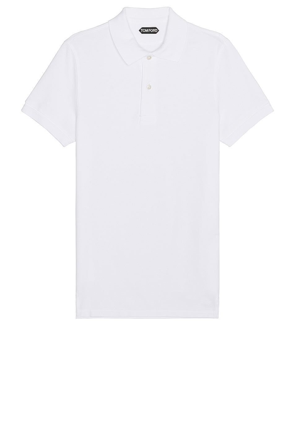 Image 1 of TOM FORD Tennis Polo in Ecru