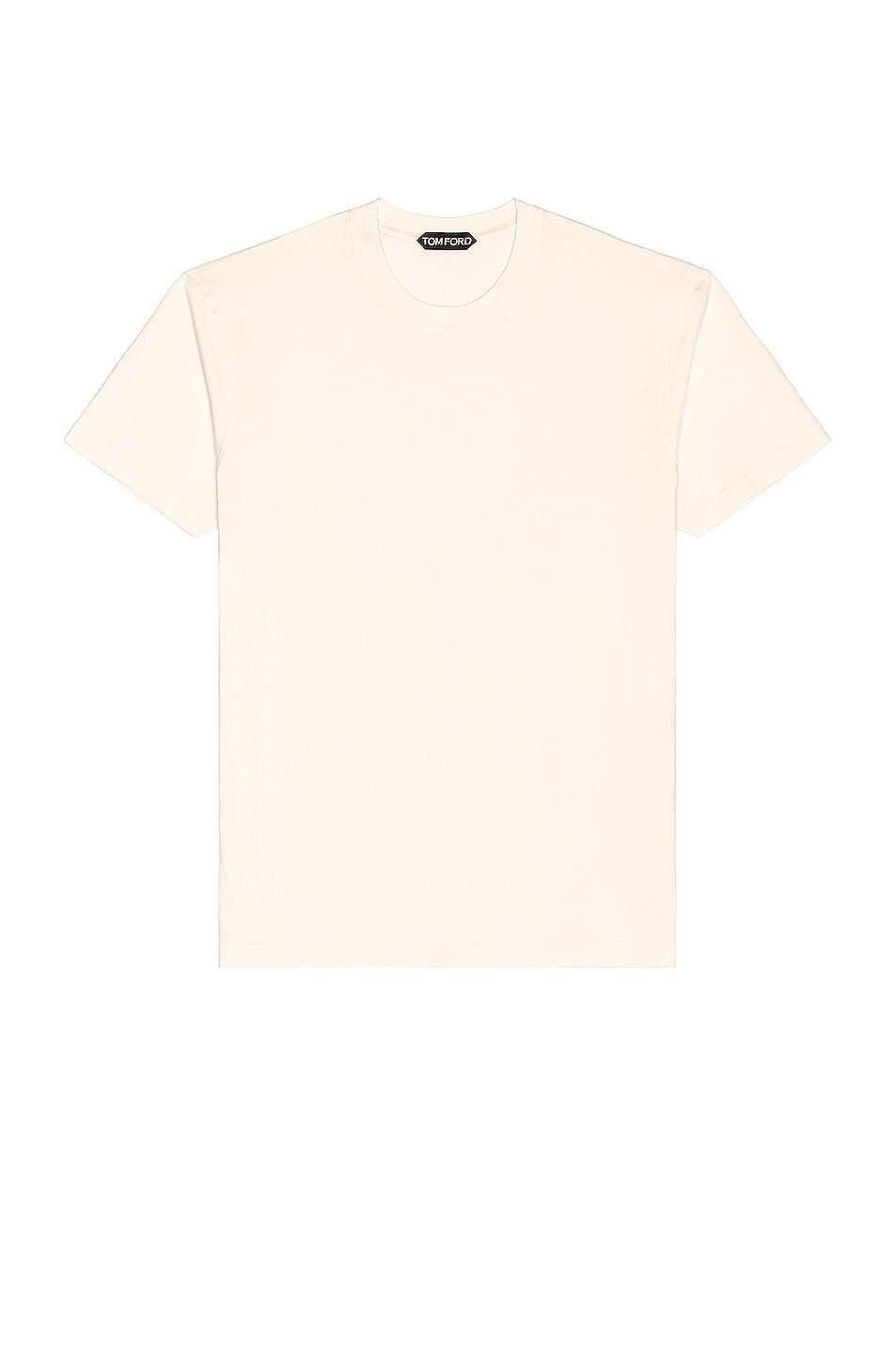 Image 1 of TOM FORD Viscose Cotton Tee in Milk