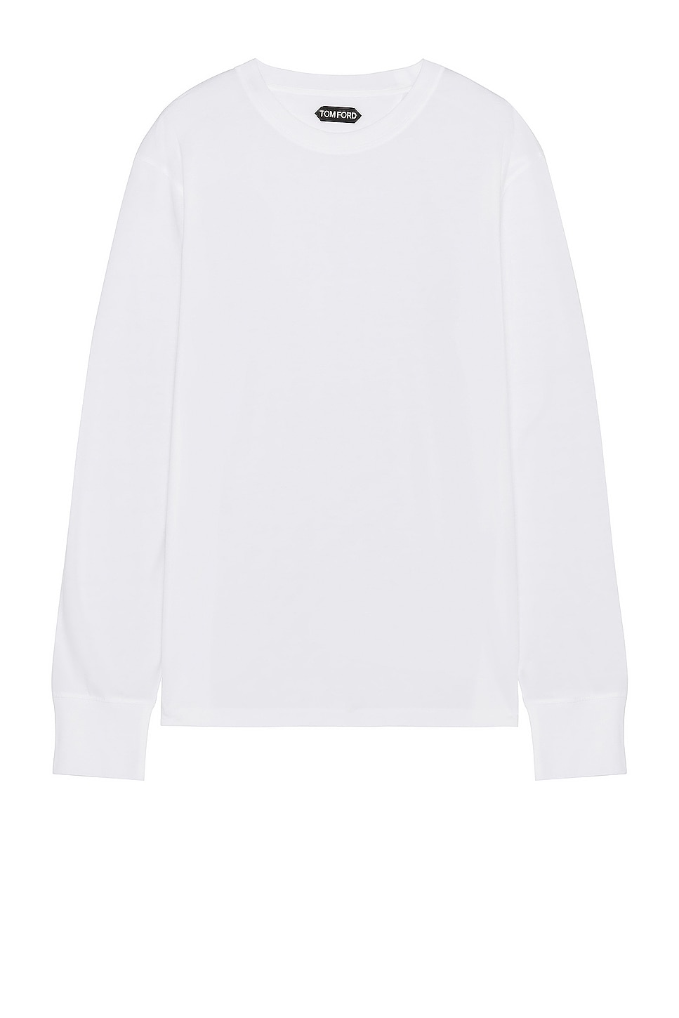 Image 1 of TOM FORD Longsleeve Crewneck in White