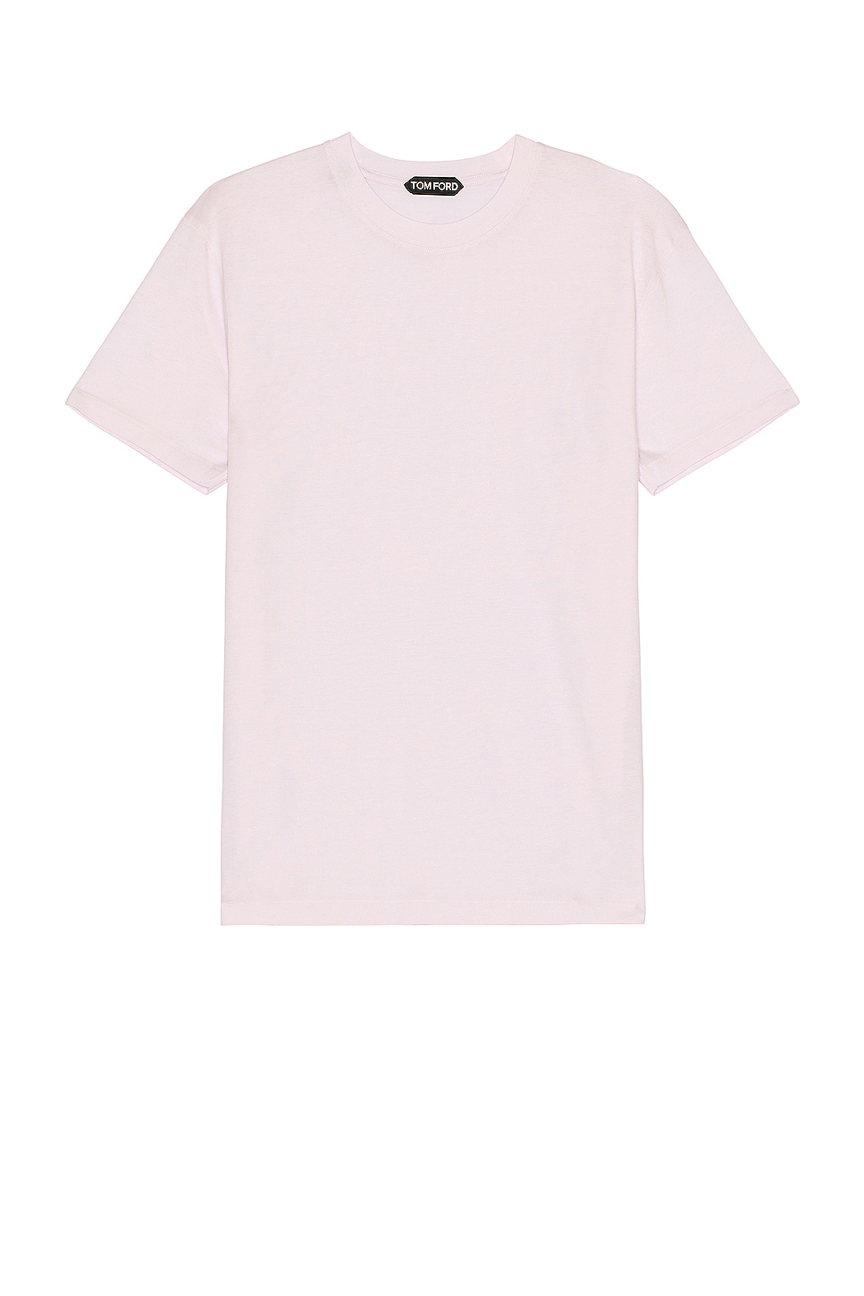 Image 1 of TOM FORD Lyocell Cotton Tee in Pale Lilac