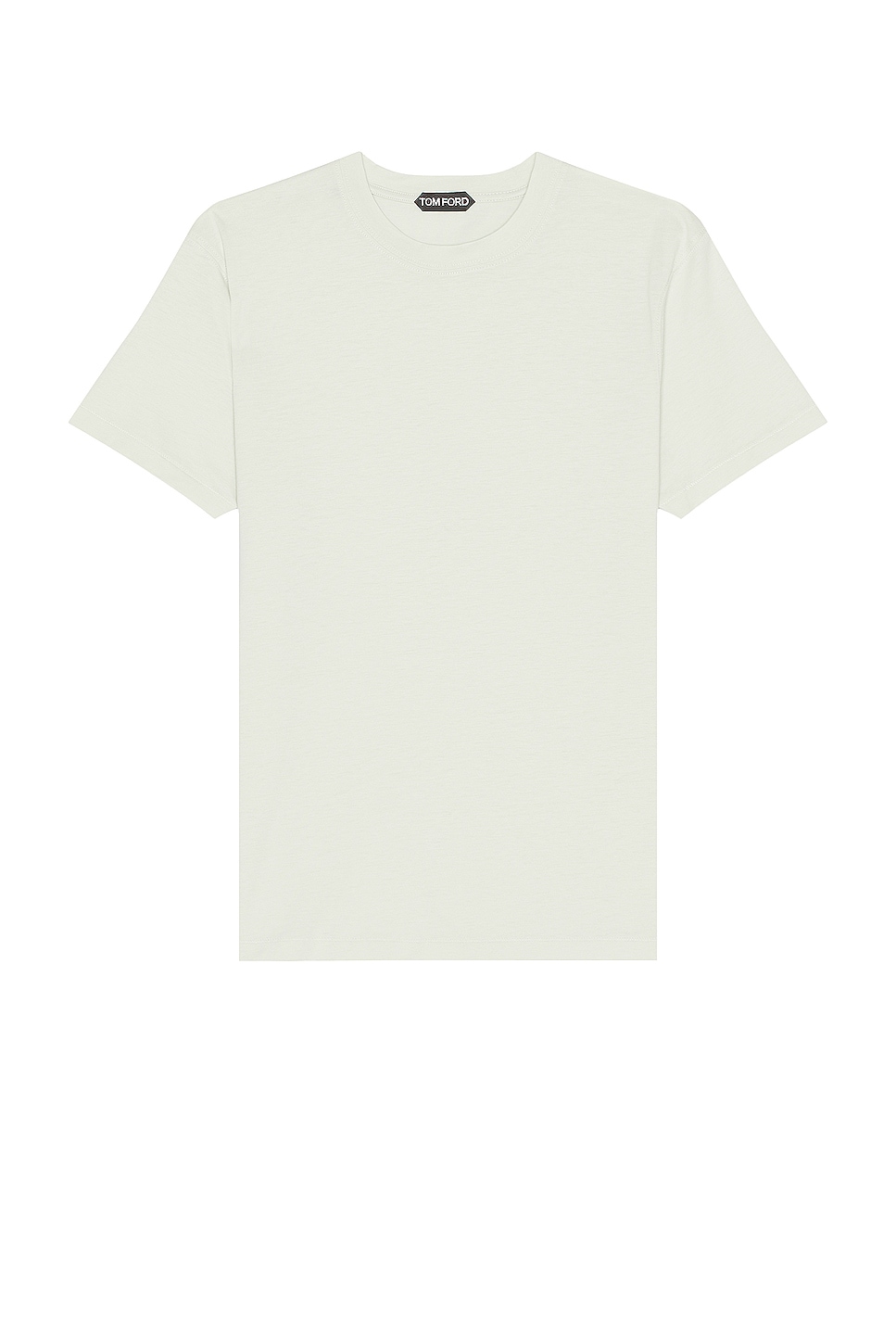 Image 1 of TOM FORD Lyocell Cotton Tee in Pale Mint