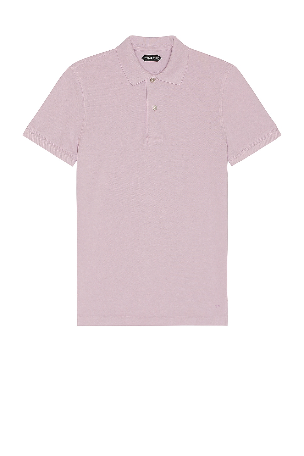 Image 1 of TOM FORD Tennis Piquet Polo in Light Lavender