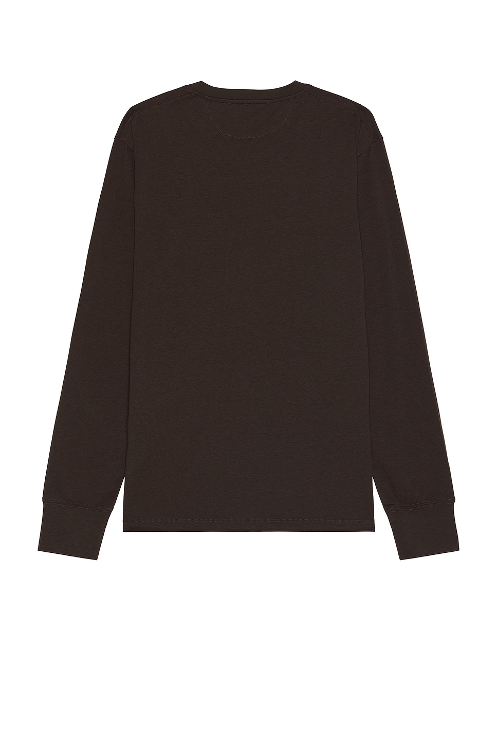 Shop Tom Ford Long Sleeve Crew Neck In Sable Brown