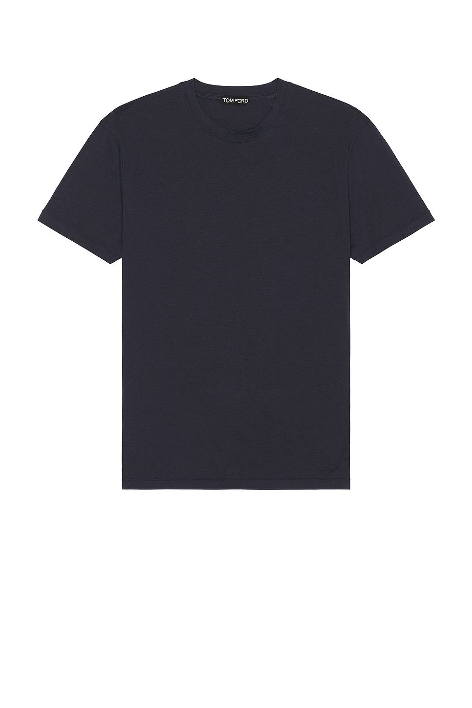 Image 1 of TOM FORD Crew Neck Tee in Ink Blue