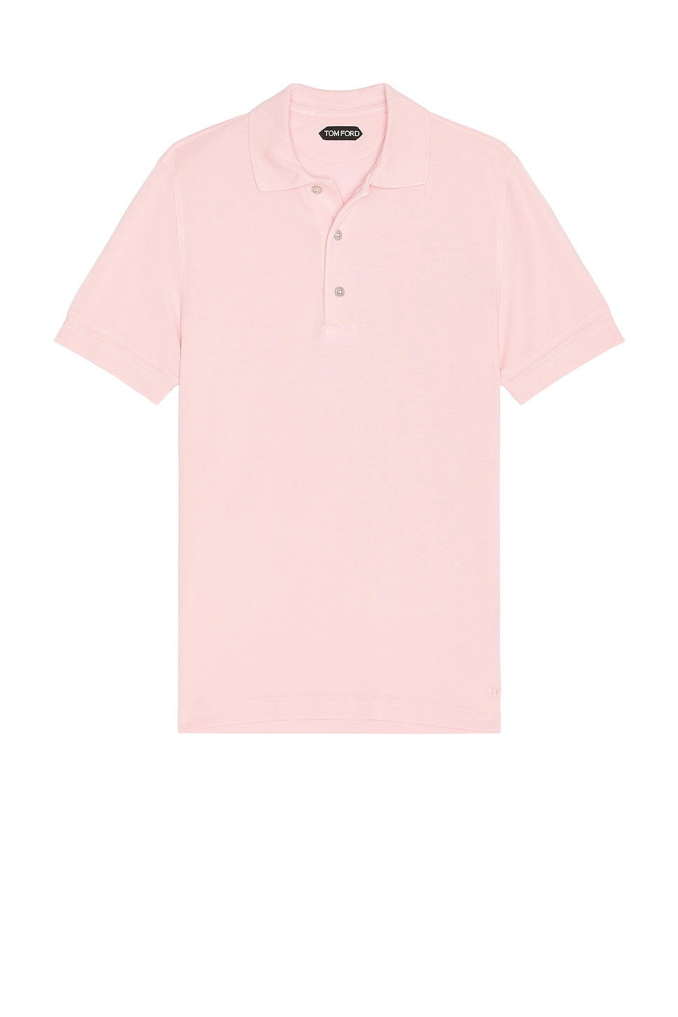 Short Sleeve Polo in Pink