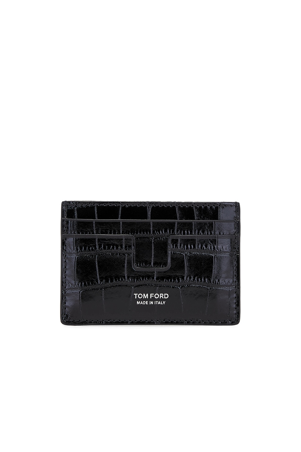 Shop Tom Ford Cardholder In Black