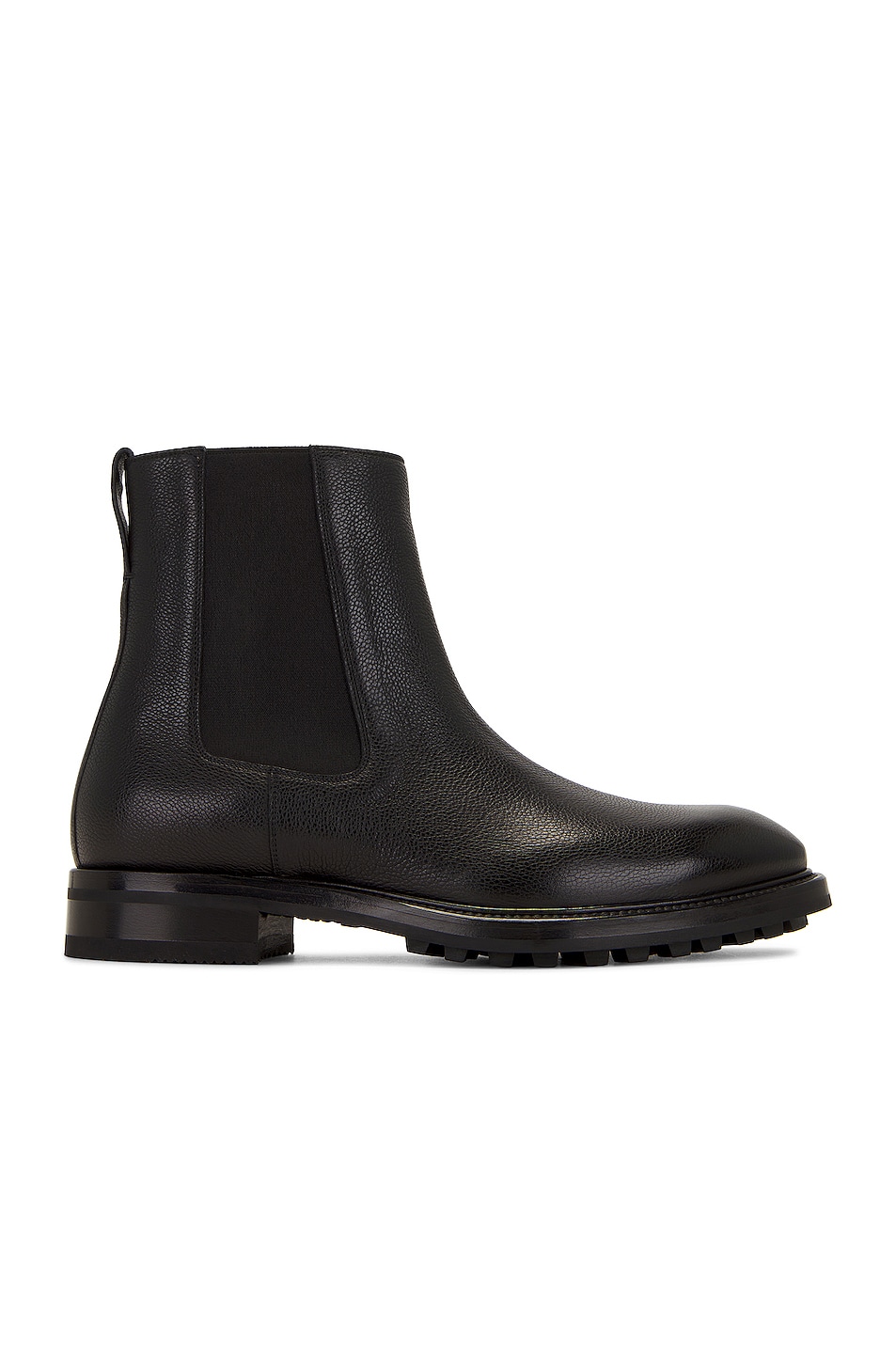 Image 1 of TOM FORD Small Grain Leather Ankle Boots in Black