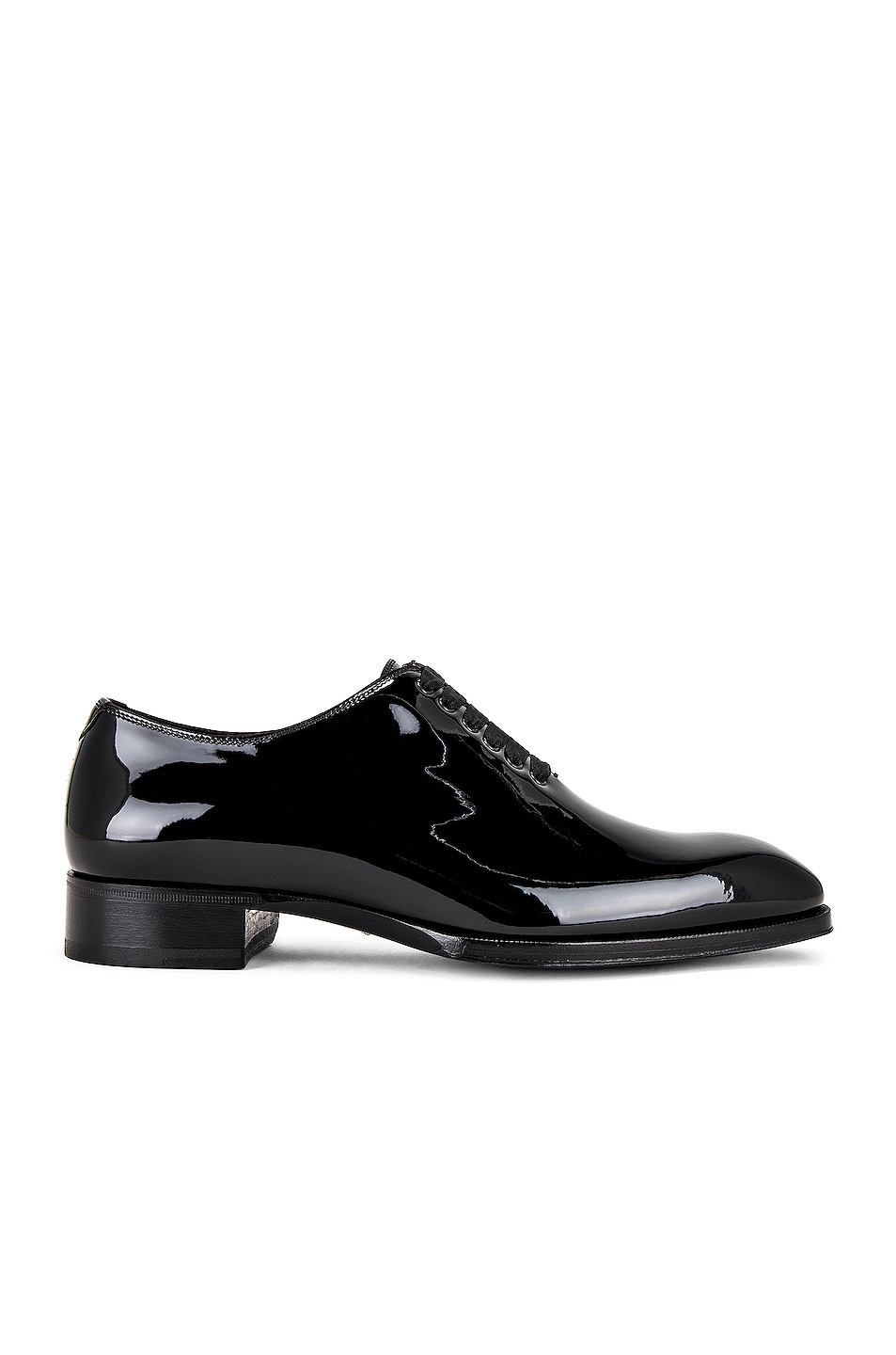 Image 1 of TOM FORD Elkan Patent Evening Lace Up in Black