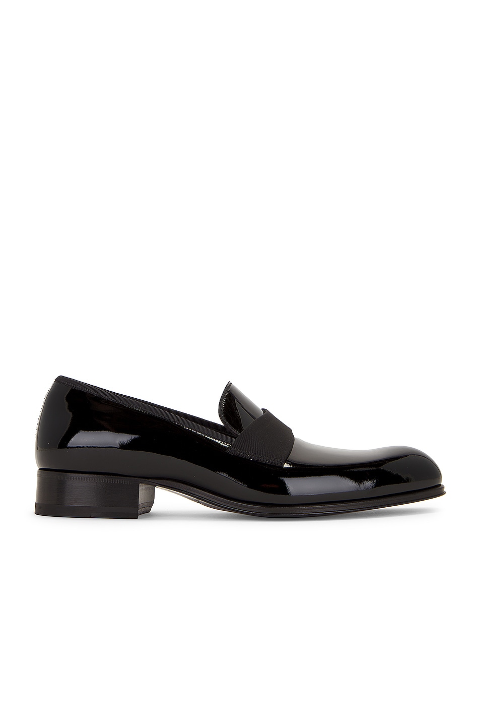 Image 1 of TOM FORD Patent Loafers in Black