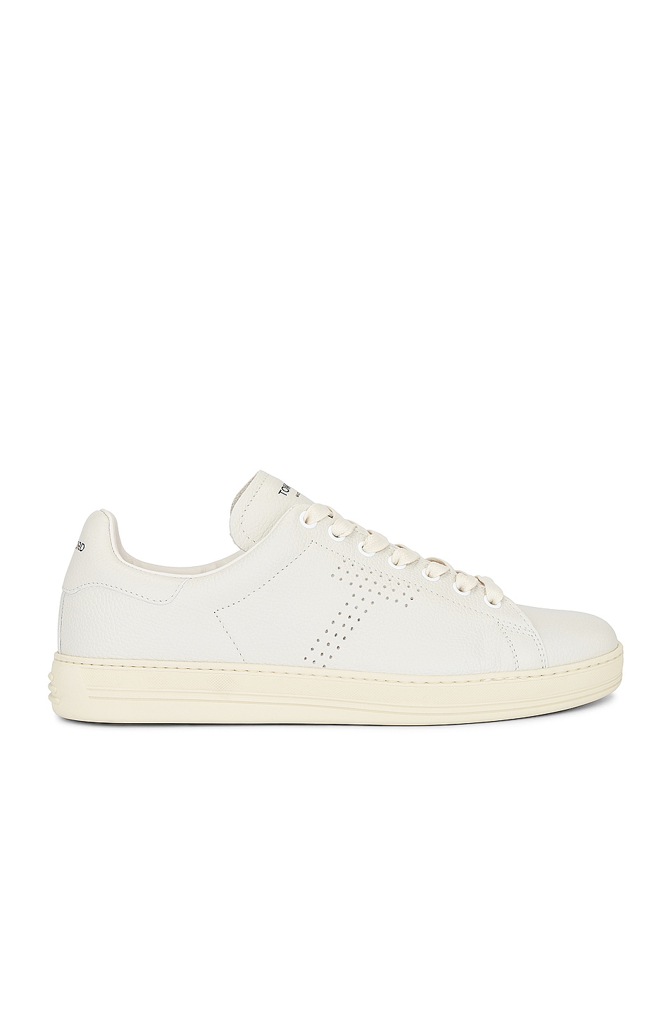 Image 1 of TOM FORD Low Top Sneaker in Butter & Cream