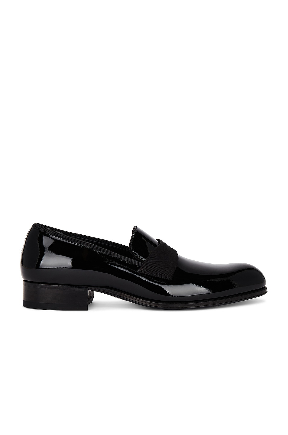 Patent Loafer in Black