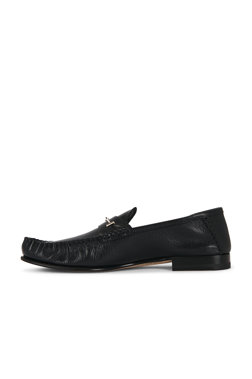 TOM FORD Shiny Goat Leather Double T Hardware Ripley Loafer | Thumbnail 5