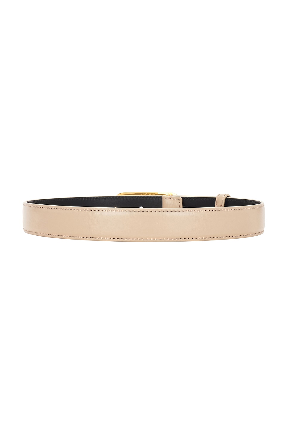 Tom Ford Whitney 25mm Palmellato Belt In Light Beige