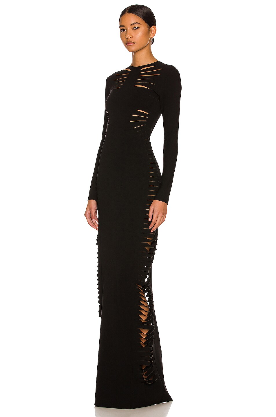 TOM FORD Cut Out Gown in Black | FWRD