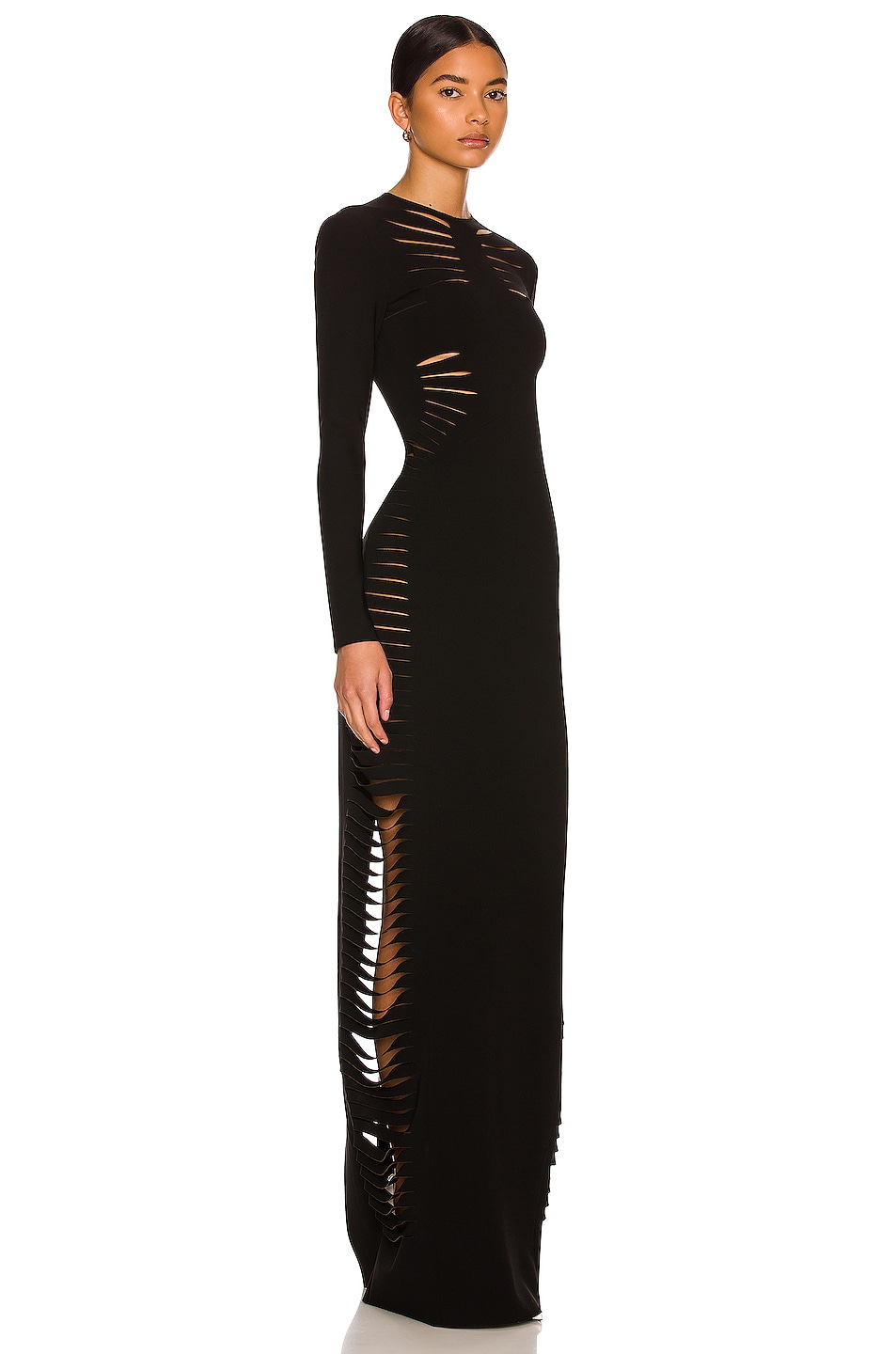 TOM FORD Cut Out Gown in Black | FWRD