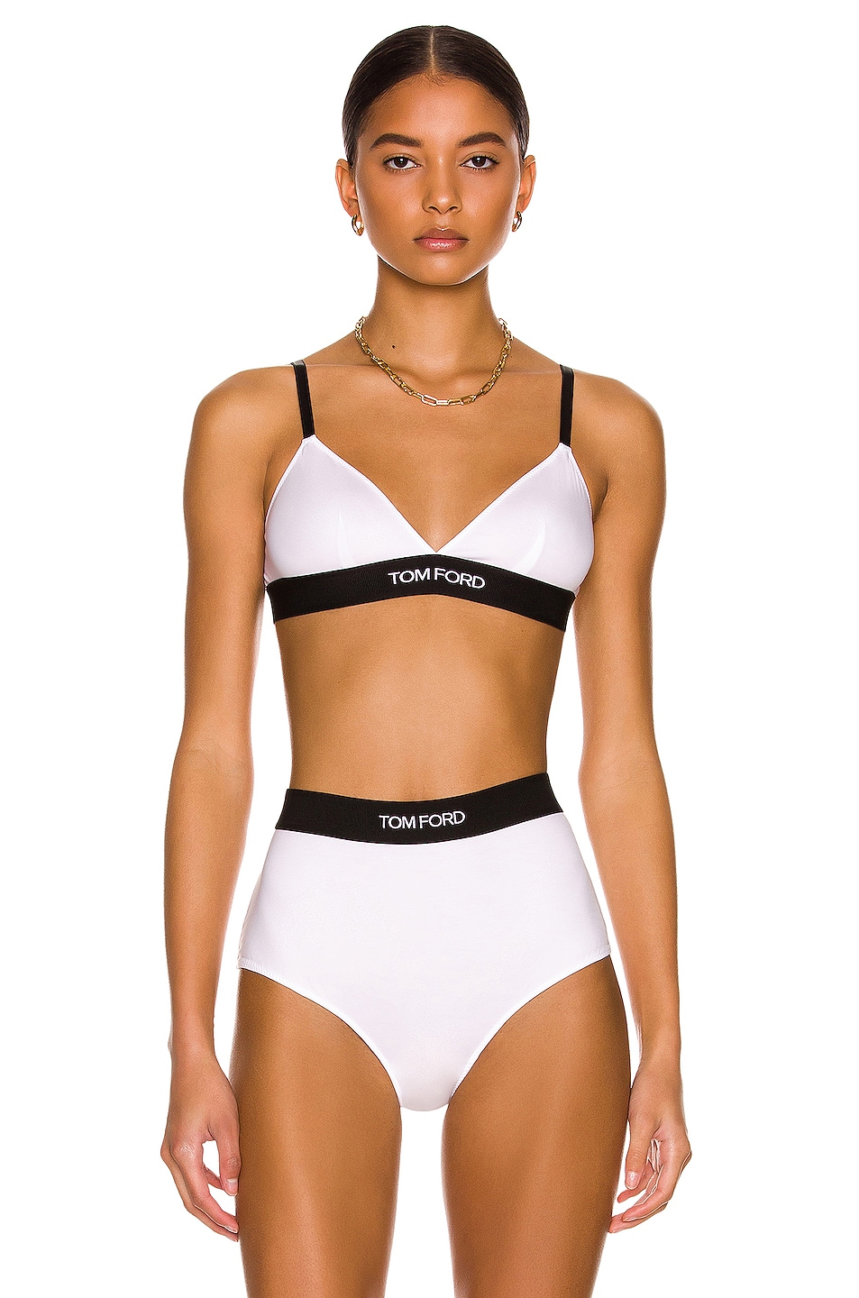 Image 1 of TOM FORD Signature Bra in White