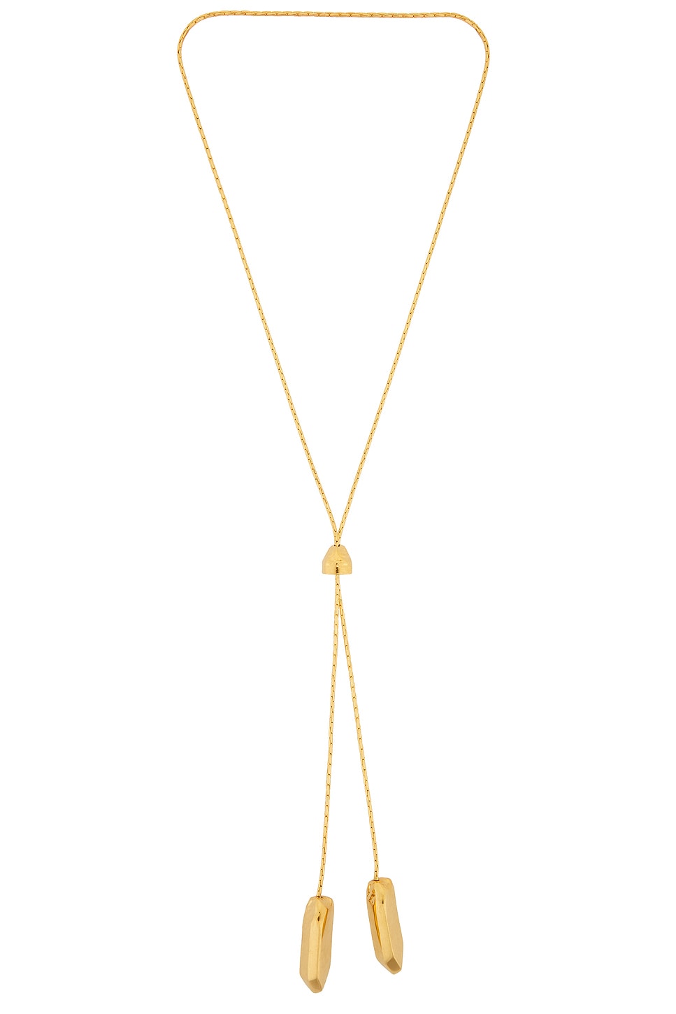 Image 1 of TOM FORD Athena Lariat Necklace in Vintage Gold