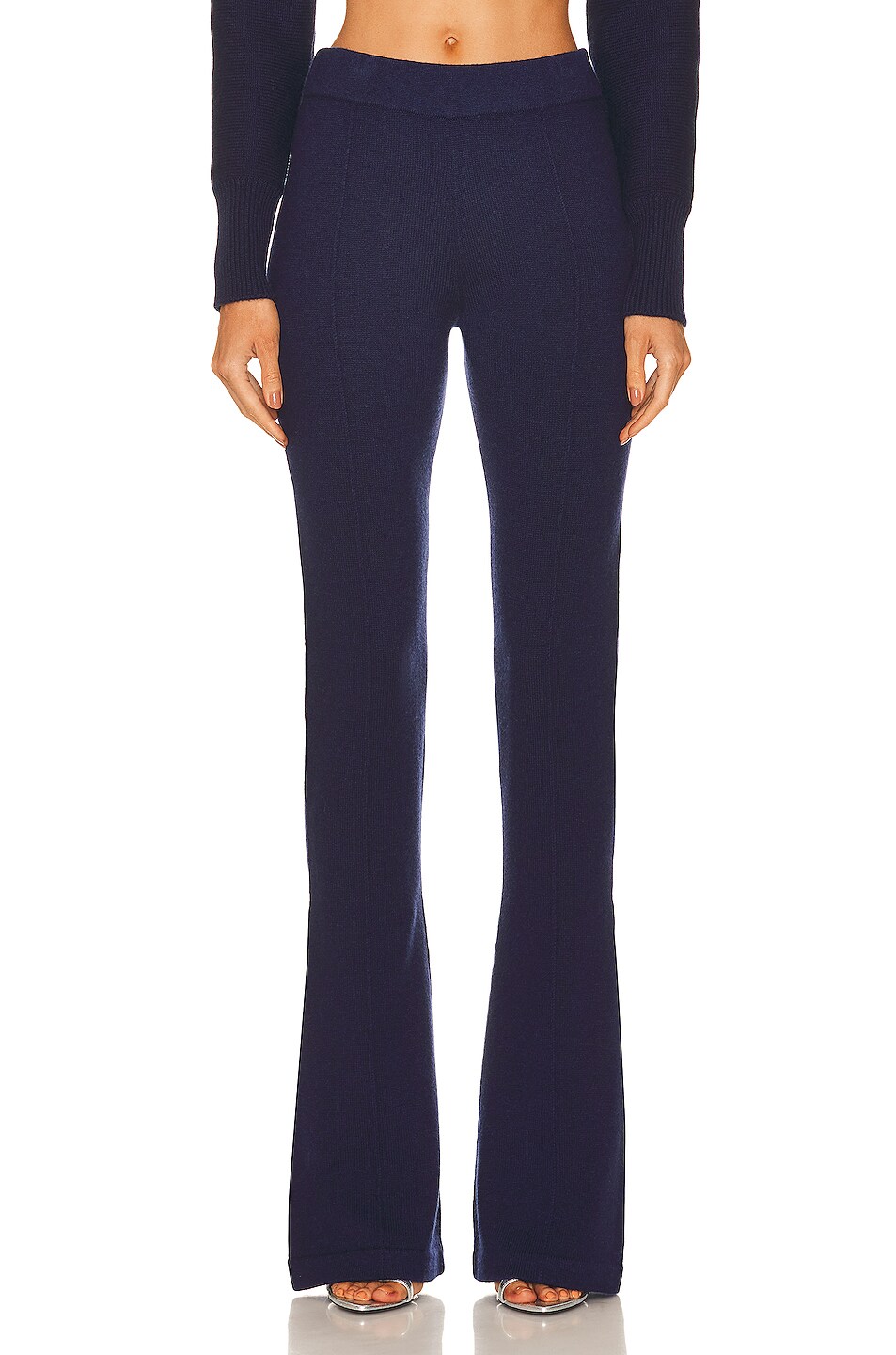 TOM FORD Cashmere Flare Pant in Ink | FWRD